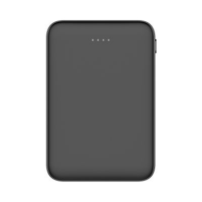 Внешний аккумулятор Fluffy, 5000 Mah, черный-1