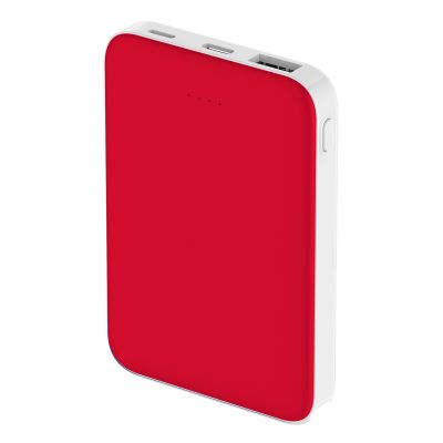 Внешний аккумулятор Fluffy, 5000 Mah, красный-0