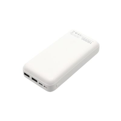 Внешний аккумулятор Vekta, 16000mAh, белый-2