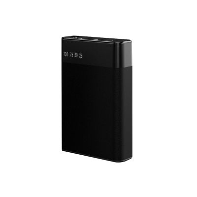 Внешний аккумулятор Apria, 10000 mAh, черный-0
