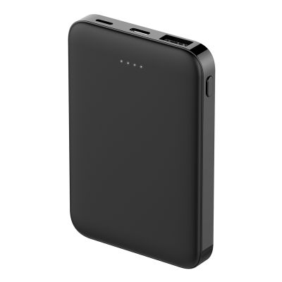 Внешний аккумулятор Fluffy, 5000 Mah, черный-0