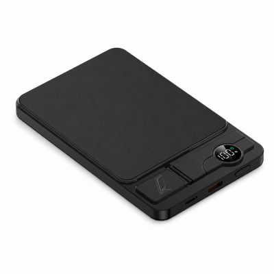 Внешний аккумулятор c беспроводной зарядкой Superb, 5000 mAh, черный-1