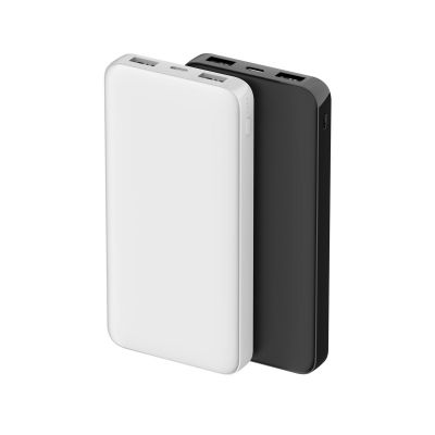 Внешний аккумулятор Polus, 10000 Mah, софт-тач покрытие, черный-5