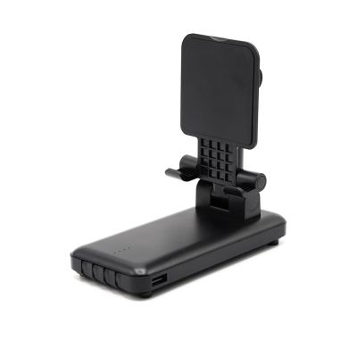 Внешний аккумулятор c подставкой для телефона Hold-Pro 10000mAh, черный-2