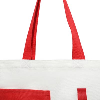 Сумка для покупок BANSHEE TO GO 325 г/м², красная/красная-5