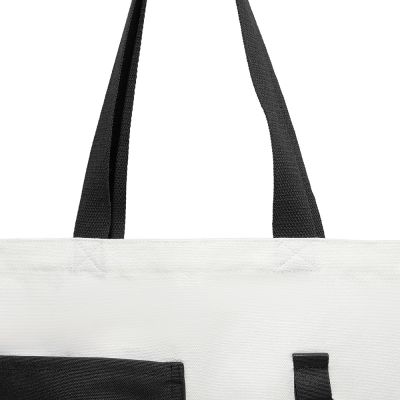 Сумка для покупок BANSHEE TO GO 325 г/м², чёрная/чёрная-5