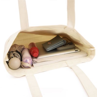 Сумка для покупок JETTA с карманами 325 г/м², натуральная-6