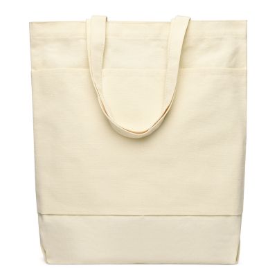 Сумка для покупок JETTA с карманами 325 г/м², натуральная-2