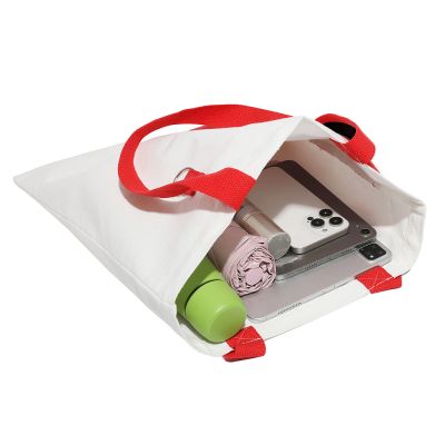 Сумка для покупок BANSHEE 325 г/м², красная-3