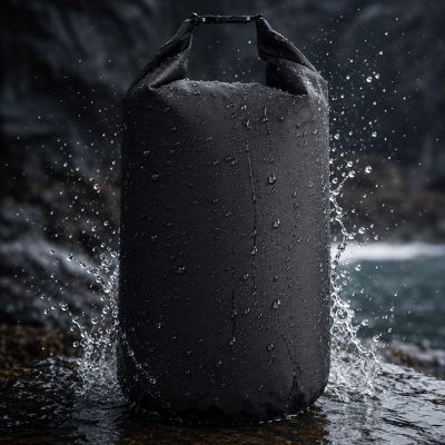 Водонепроницаемая сумка DRYBAG, Чёрный-2