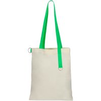 Сумка для покупок White GLOW 325 г/м², зелёная
