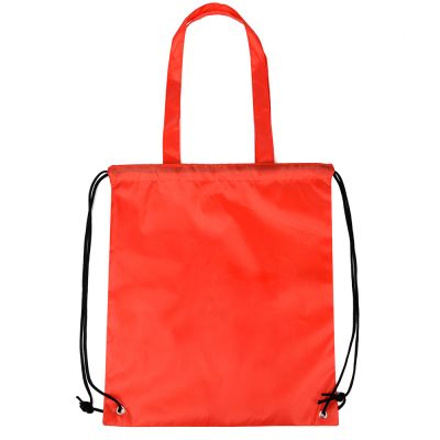 Сумка-рюкзак для покупок LUKMORY, красная-0