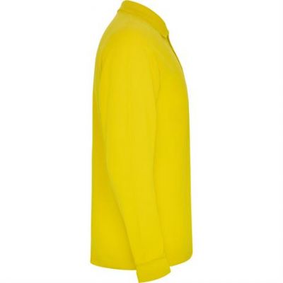 Футболка поло ESTRELLA L/S мужская, ЖЕЛТЫЙ 2XL-3