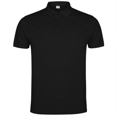 Футболка поло IMPERIUM мужская, ЧЕРНЫЙ 2XL-0