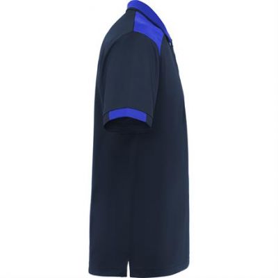 Футболка поло SAMURAI мужская, МОРСКОЙ СИНИЙ/КОРОЛЕВСКИЙ СИНИЙ 3XL-3