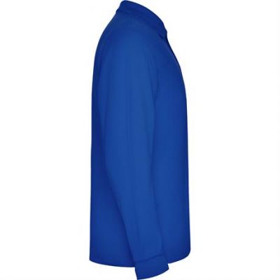 Футболка поло ESTRELLA L/S мужская, КОРОЛЕВСКИЙ СИНИЙ 3XL-3