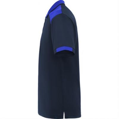 Футболка поло SAMURAI мужская, МОРСКОЙ СИНИЙ/КОРОЛЕВСКИЙ СИНИЙ 3XL-2