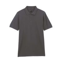 Футболка поло PREMIUM COTTON ADULT DOUBLE PIQUE, ГРАФИТОВЫЙ M