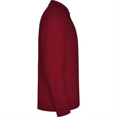 Футболка поло ESTRELLA L/S мужская, ГРАНАТОВЫЙ M-3