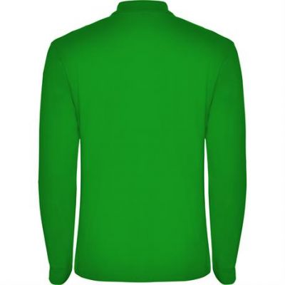 Футболка поло ESTRELLA L/S мужская, ТРАВЯНОЙ ЗЕЛЕНЫЙ 3XL-1