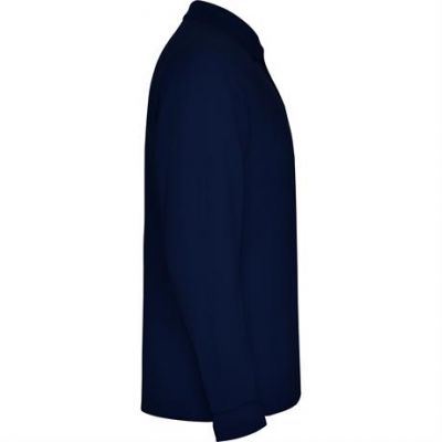 Футболка поло ESTRELLA L/S мужская, МОРСКОЙ СИНИЙ 3XL-3