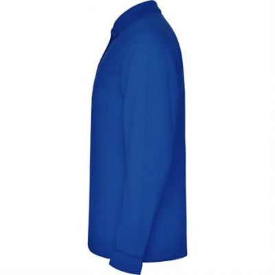 Футболка поло ESTRELLA L/S мужская, КОРОЛЕВСКИЙ СИНИЙ L-2