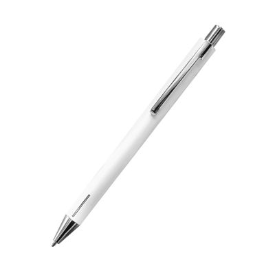 Ручка металлическая Elegant Soft, белая-1