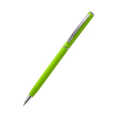 Ручка металлическая Tinny Soft, зеленая-0