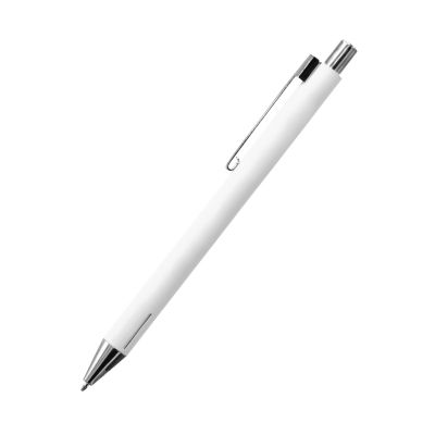 Ручка металлическая Elegant Soft, белая-2