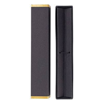 Коробка для ручки Cradle, чёрная с золотом-1