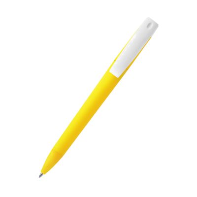 Ручка пластиковая T-pen, желтая-2