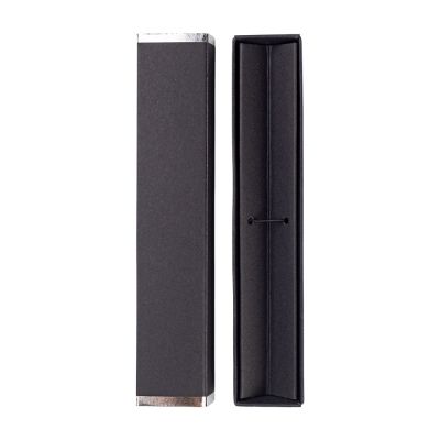 Коробка для ручки Cradle, чёрная с серебром-1