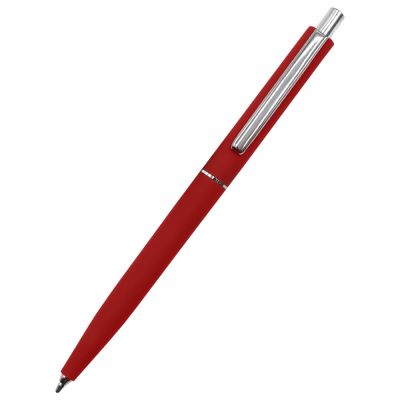 Ручка шариковая Dot Soft, красная-0