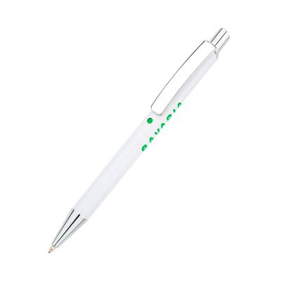 Ручка металлическая Bright, зеленая-1
