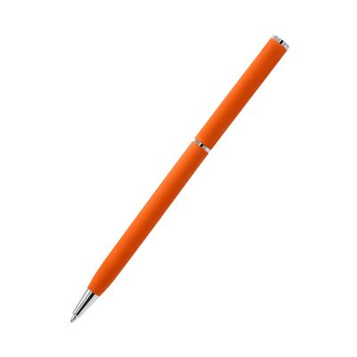 Ручка металлическая Tinny Soft, оранжевая-3