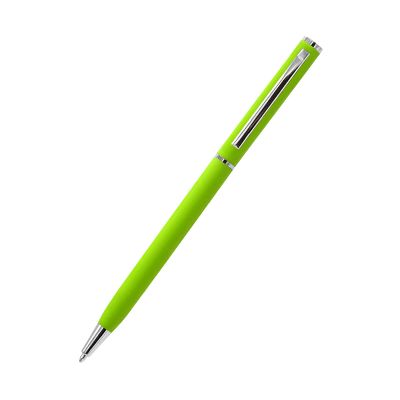 Ручка металлическая Tinny Soft, зеленая-1