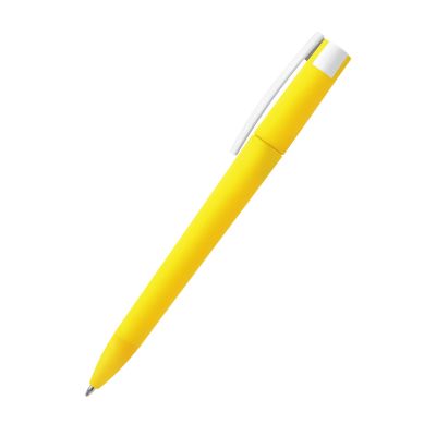 Ручка пластиковая T-pen, желтая-1