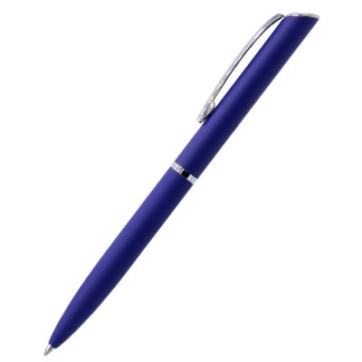 Ручка металлическая Miura, тёмно-синяя-1