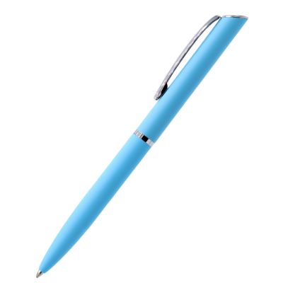 Ручка металлическая Miura, голубая-1