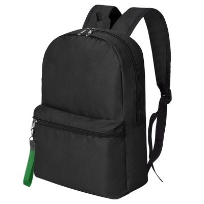Рюкзак BASIS TO GO, Чёрный/Зелёный-0