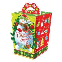 №2 СНЕГОВИКИ 500 грамм новогодний подарок классический