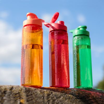 Пластиковая бутылка Ronny, зеленая-2