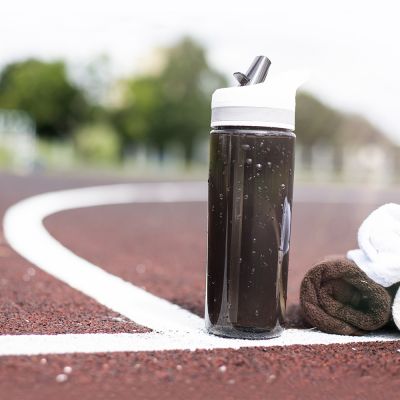 Пластиковая бутылка Jimy, белая-4