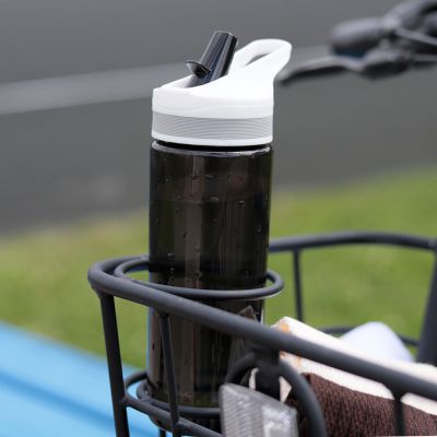 Пластиковая бутылка Jimy, белая-5