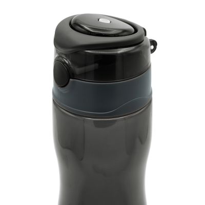 Пластиковая бутылка Solada, черная-5