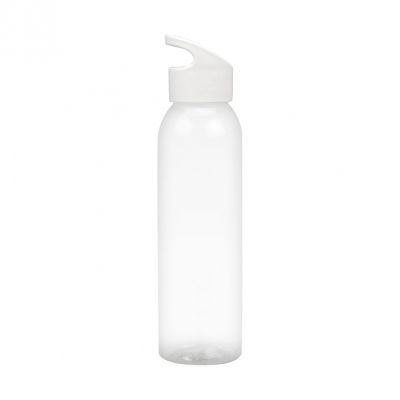 Бутылка пластиковая для воды Sportes, белая-1