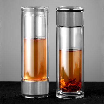 Термос стеклянный для чая Sabi  cо светодиодным дисплеем-2