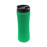 Термокружка Miora софт-тач, зеленый