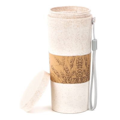 Термостакан с двойной стенкой Tender, бежевый-1