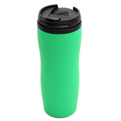 Термокружка Gamma, cофт-тач, зеленый-0